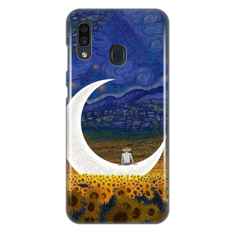 کاور طرح ماه و ونگوک کد DIMO-029 مناسب برای گوشی موبایل سامسونگ Galaxy A30 / Galaxy A20