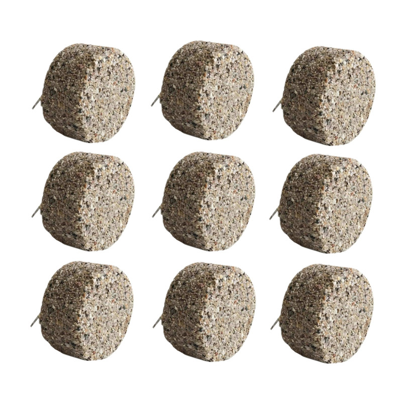 بلوک مینرال پرنده مدل B.M09 وزن 900 گرم مجموعه 9 عددی