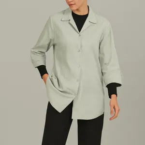 شومیز آستین بلند زنانه بنیس مدل 34150302 رنگ سبز