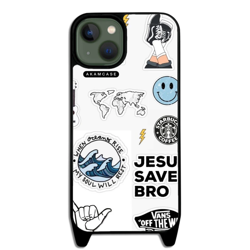 کاور آکام مدل AMCWLA13-GOOD VIBE1 مناسب برای گوشی موبایل اپل iPhone 13