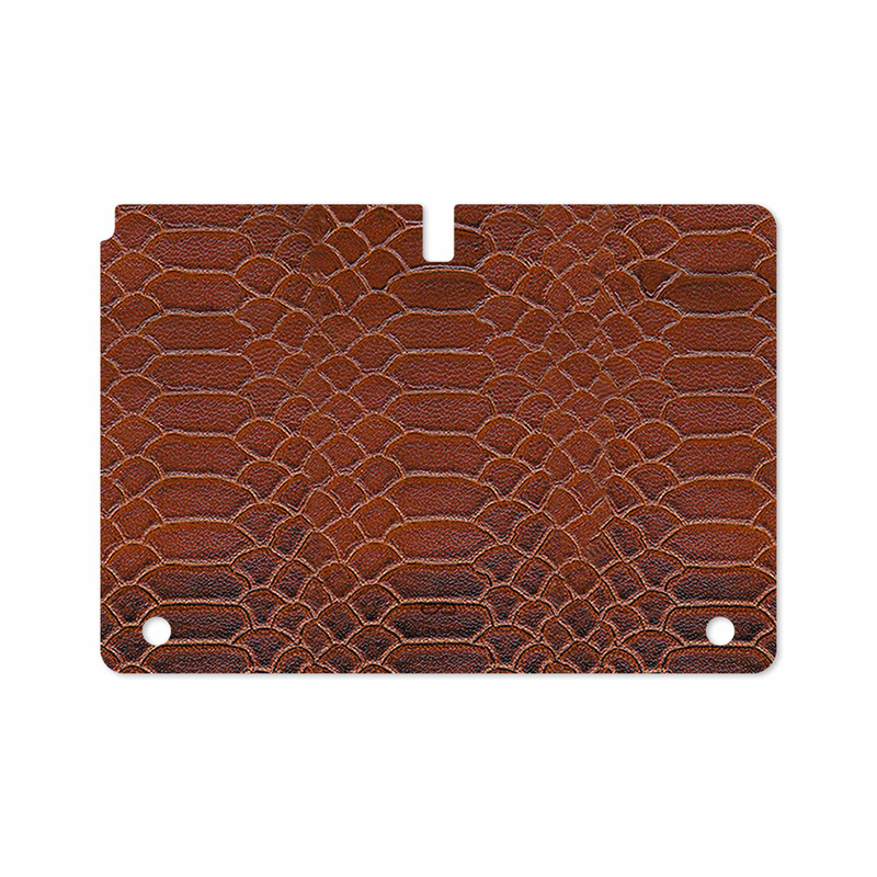برچسب پوششی ماهوت مدل Brown-Snake-Leather مناسب برای تبلت سامسونگ Galaxy Note 10.1 2012 N8010