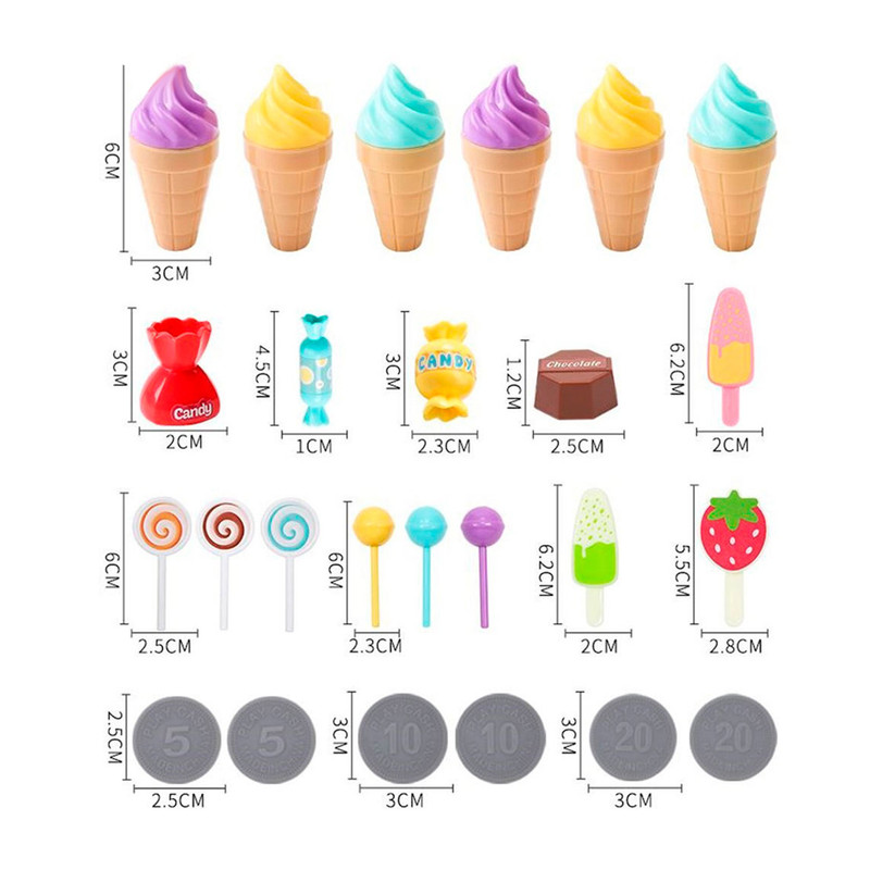 اسباب بازی مدل چرخ بستنی فروشی مدل Sweet Cart