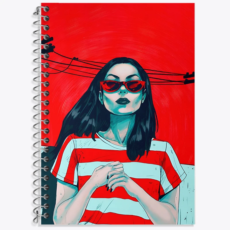 دفتر لغت 50 برگ خندالو طرح دخترانه کد F5180