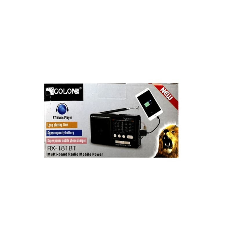 رادیو گولون مدل RX-181BT رادیو گولون مدل RX-181BT