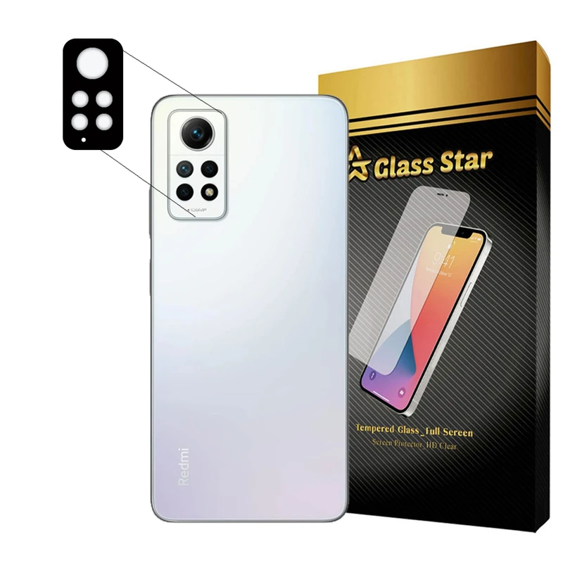 محافظ لنز دوربین گلس استار مدل 5DLENS مناسب برای گوشی موبایل شیائومی Redmi Note 12 Pro 4G