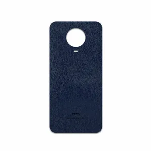 MAHOOT Deep-Blue-Leather Cover Sticker for Nokia G20