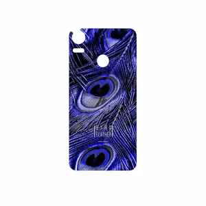 MAHOOT Purple Feather Cover Sticker for HTC Desire 10 Pro