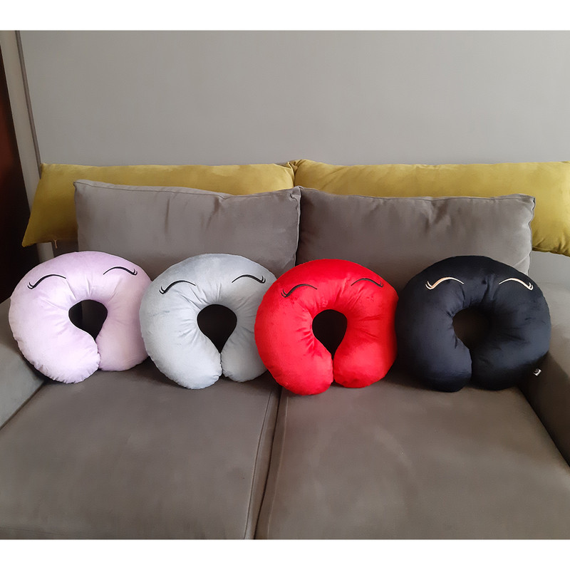 بالش دور گردنی دل لونا طرح چشمک کد 029