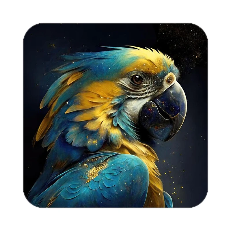 زیر لیوانی کاکتی طرح حیوانات رنگی مدل mp26413