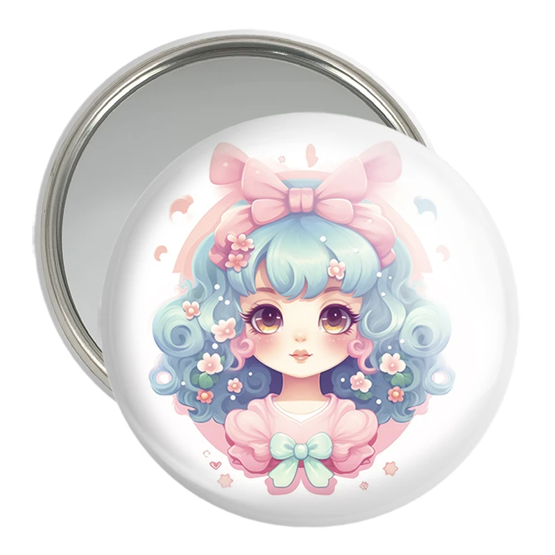 آینه جیبی خندالو مدل دخترانه (Girlish) کد 36894