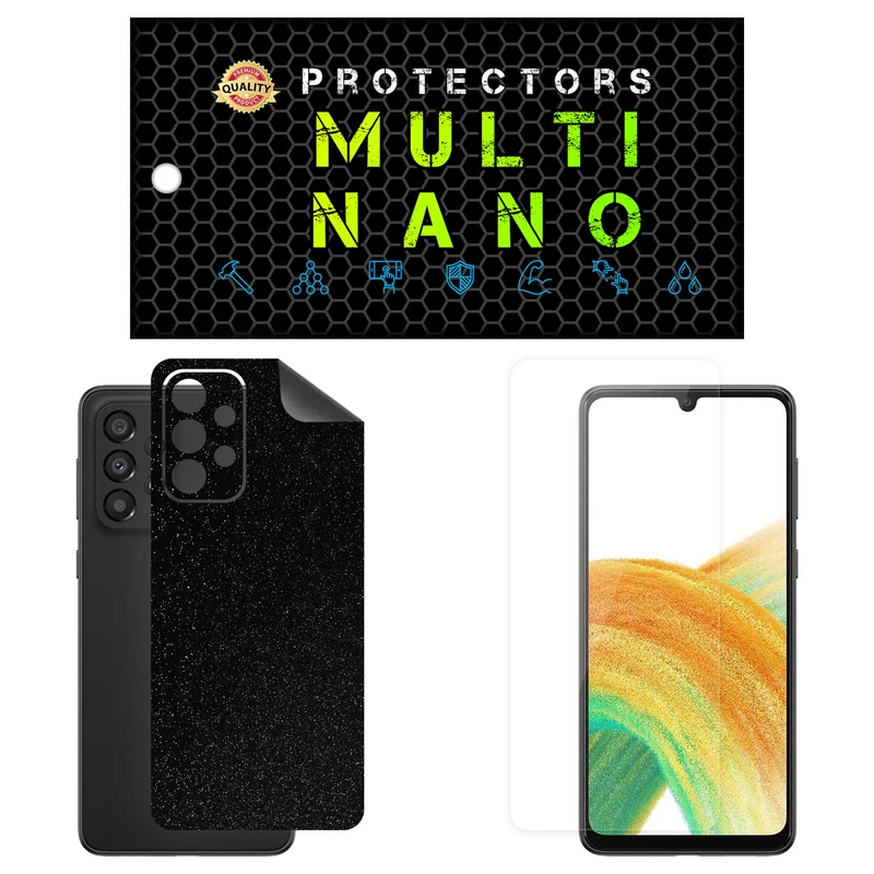 محافظ صفحه نمایش مولتی نانو مدل X-SFG مناسب برای گوشی موبایل سامسونگ Galaxy A33 5G به همراه برچسب پوششی