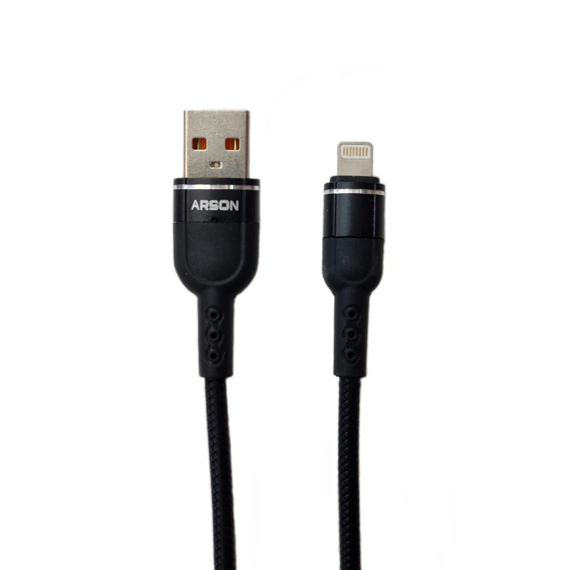 کابل تبدیل USB به لایتنینگ آرسون مدل AN-A33 طول 2 متر