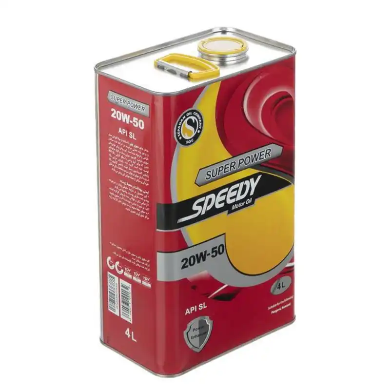 روغن موتور اسپیدی مدل 20W50 SL حجم 4 لیتر