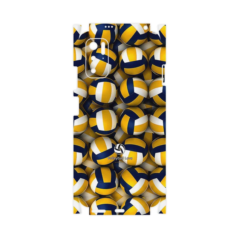 برچسب پوششی ماهوت مدل Volleyball-FullSkin مناسب برای گوشی موبایل شیائومی Poco M3 Pro 5G