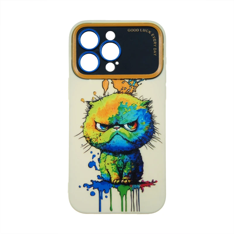 کاور مدل فانتزی ایربگ دار کد IP مناسب برای گوشی موبایل اپل Iphone 15 Pro Max