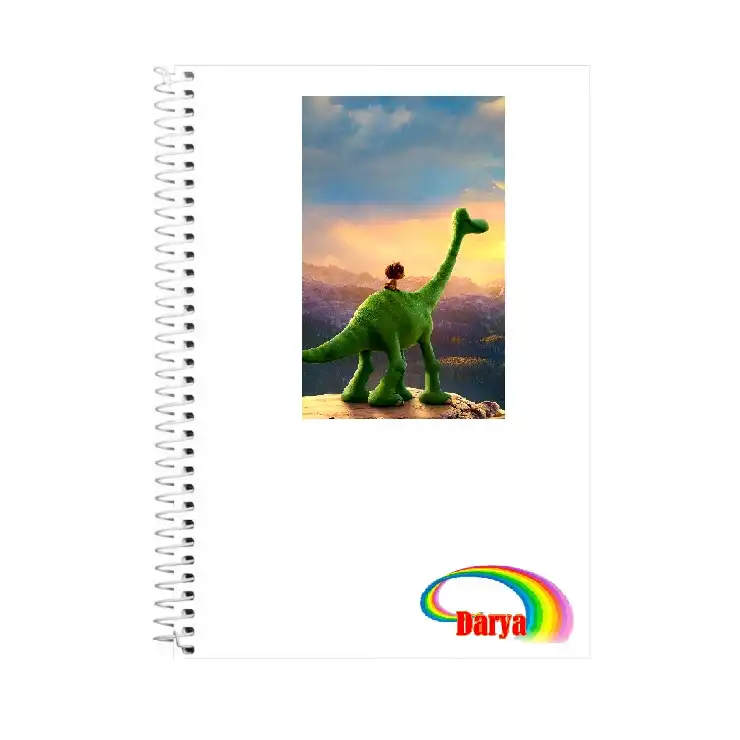دفتر نقاشی 40 برگ دریا مدل انیمیشن گود دایناسور طرح کودک پسرانه کد 47