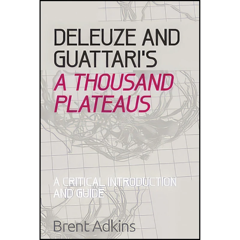 کتاب Deleuze and Guattaris A Thousand Plateaus اثر Brent Adkins انتشارات Edinburgh University Press