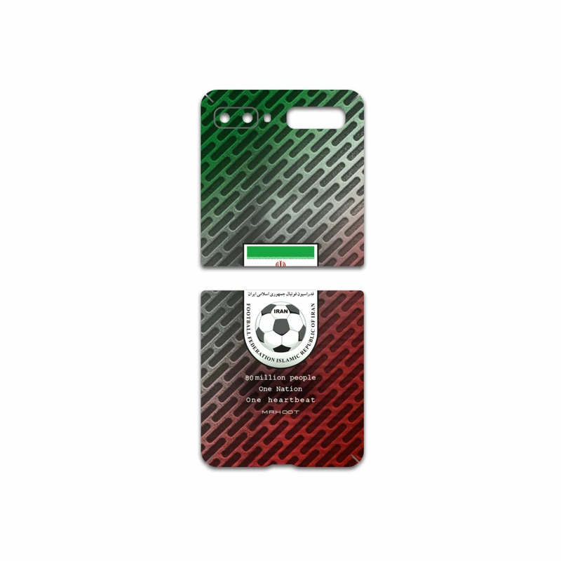 برچسب پوششی ماهوت مدل Iran-National-Football-Team مناسب برای گوشی موبایل سامسونگ Galaxy Z Flip