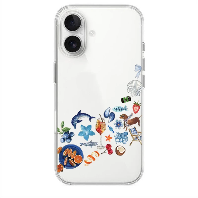 کاور طرح Summer 1 مناسب برای گوشی موبایل اپل IPhone 17