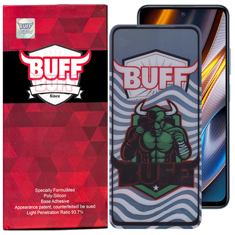 محافظ صفحه نمایش 5D بوف مدل Super Power مناسب برای گوشی موبایل شیائومی Redmi Note 11T Pro/Note 11T Pro Plus/Poco X4 GT 5G/K50i 5G