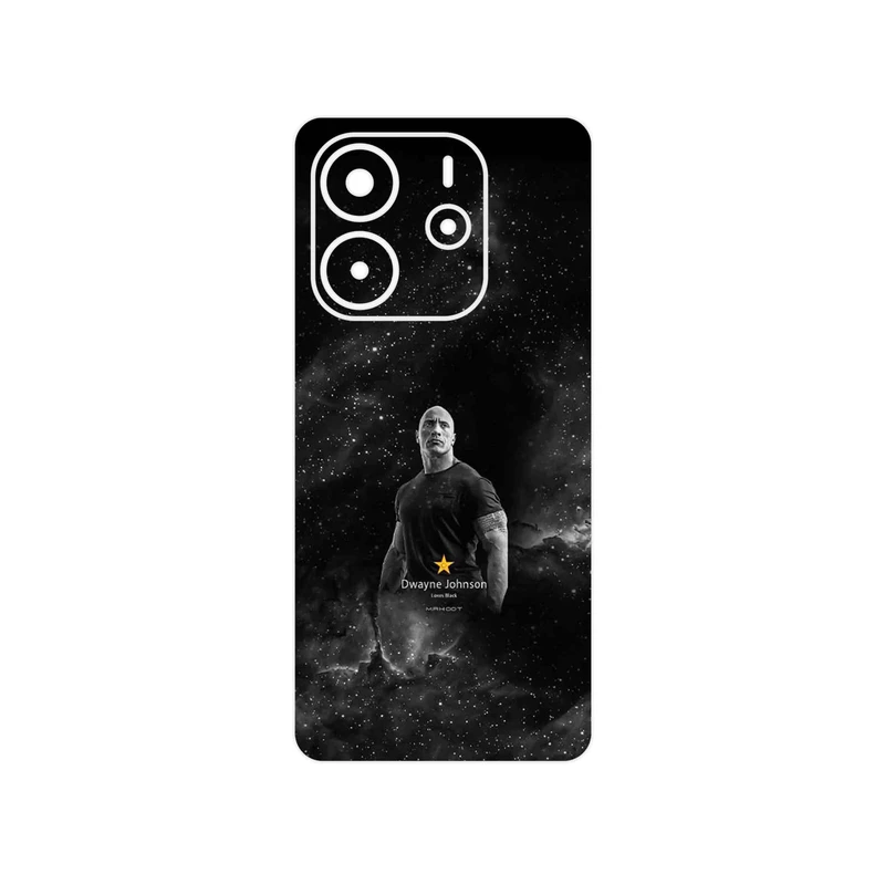 برچسب پوششی ماهوت مدل Dwayne Johnson مناسب برای گوشی موبایل شیائومی Redmi Note 14 4G