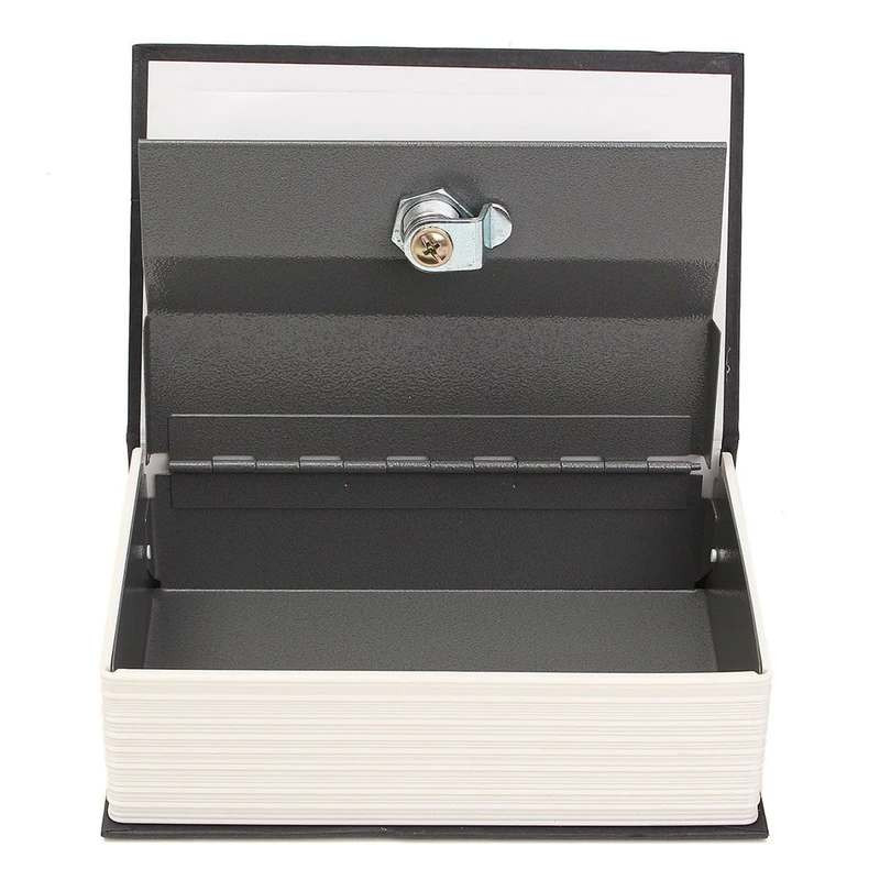 گاوصندوق مدل کتابی طرح دیکشنری قفل کلیدی وزن 1 کیلوگرم