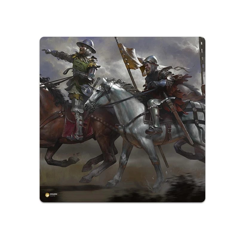 ماوس پد هومرو مدل NX215 طرح بازی Kingdom Come سایز 40x40 سانتی‌متر