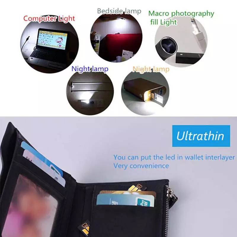 Led Wallet قیمت و خرید چراغ یو اس بی هارمن مدل WALLET 3 LED