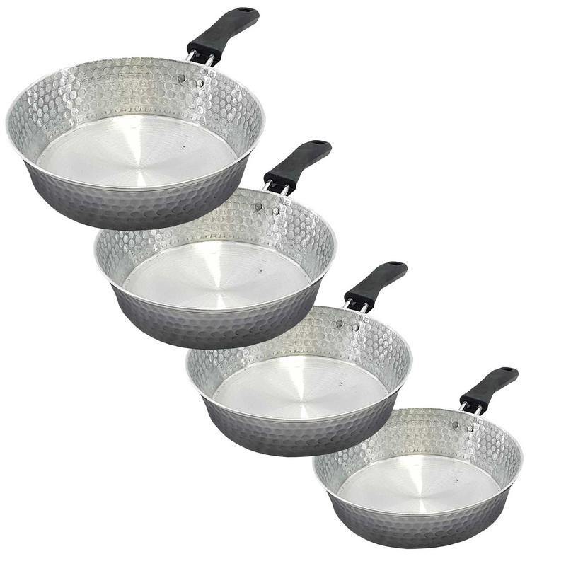 سرویس تابه 4 پارچه مدل روحی چکشی کد 18-20-22-24