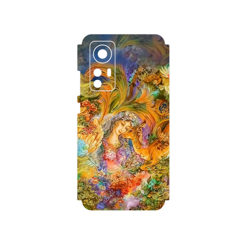 برچسب پوششی ماهوت مدل Persian miniature 3 مناسب برای گوشی موبایل شیائومی 12X