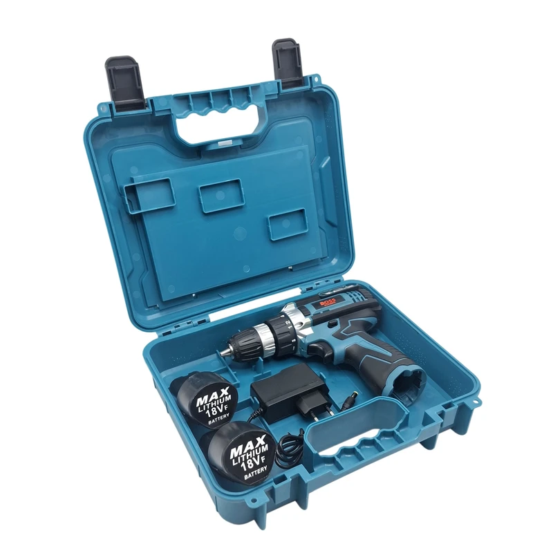  مجموعه 27 عددی دریل پیچ گوشتی شارژی صنعتی 10 میلی متری 18 ولت باس مدل Germany _ technologyکد 2