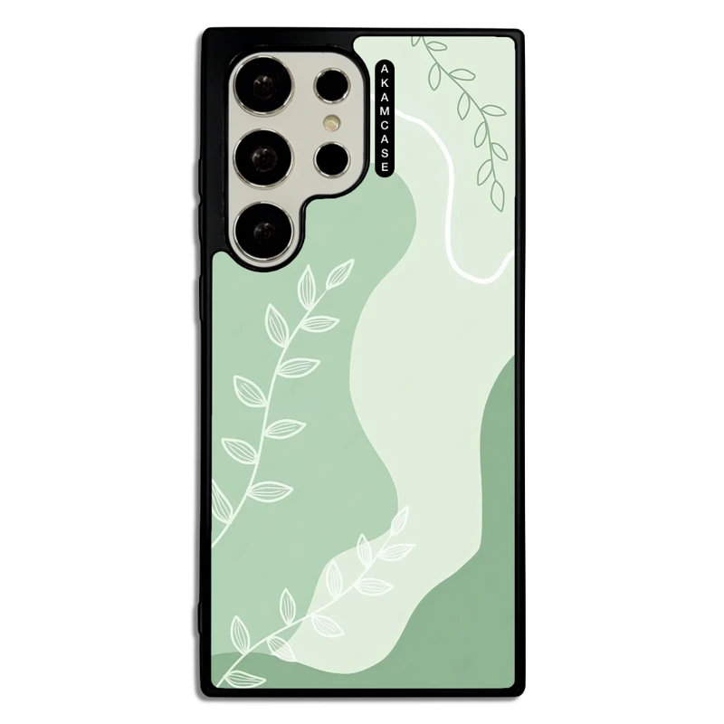 کاور آکام مدل AMC-WSGS23U-LEAVES-29 مناسب برای گوشی موبایل سامسونگ Galaxy S23 Ultra