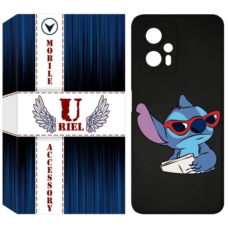 کاور یوریل مدل KSH کد 69 طرح  استیچ مناسب برای گوشی موبایل شیائومی Poco X4 GT