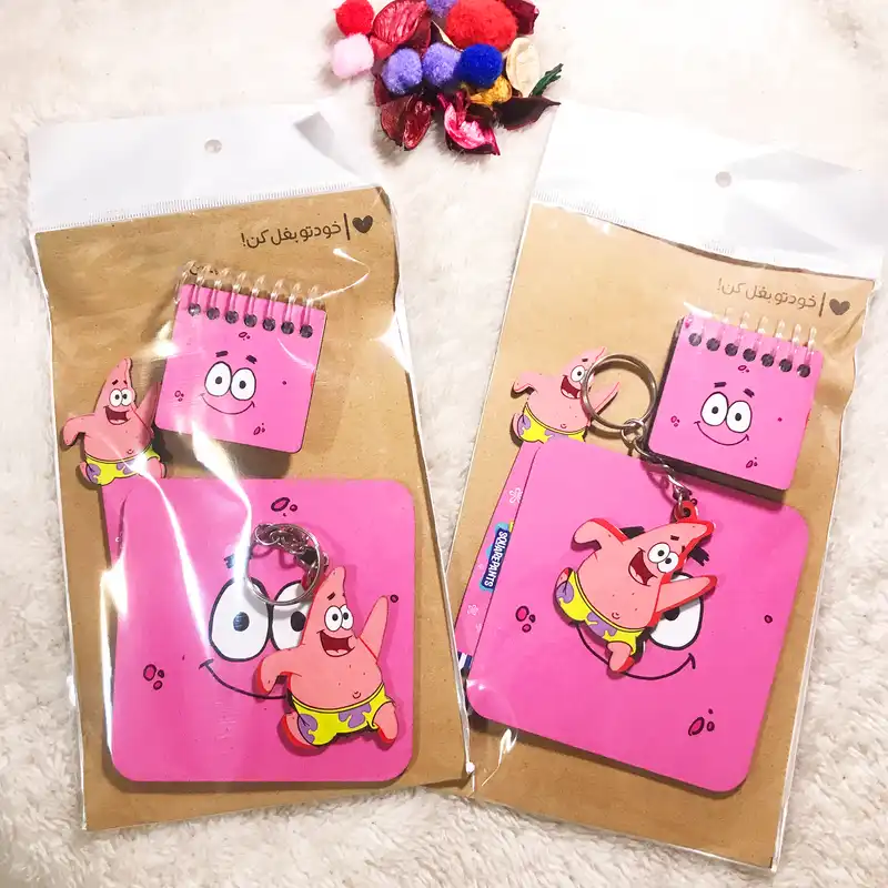 بسته لوازم تحریر مدل پاتریک مجموعه 4 عددی