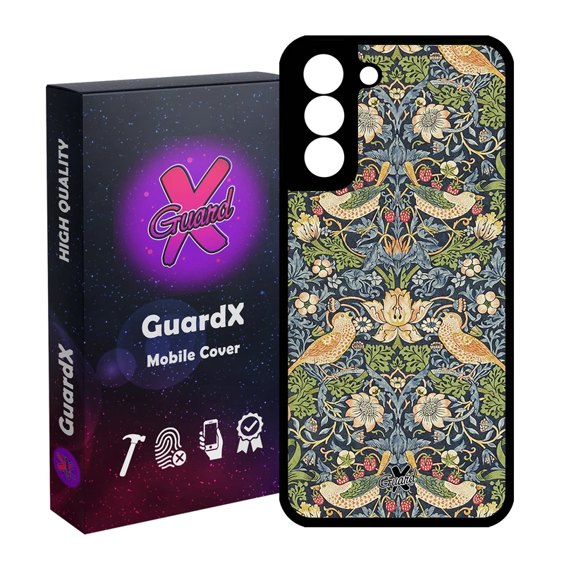 کاور گارد ایکس طرح سنتی مدل Glass10258 مناسب برای گوشی موبایل سامسونگ Galaxy S21 FE