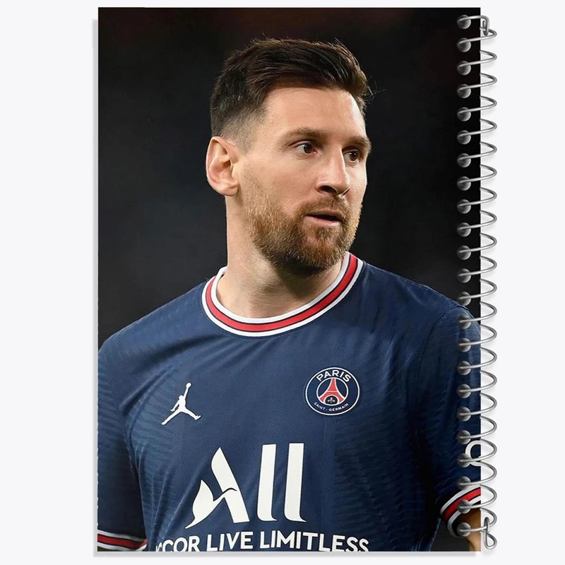 دفتر ژورنال نویسی 50 برگ خندالو مدل نقطه ای طرح لیونل مسی کد 13960