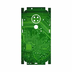 MAHOOT Green Printed Circuit Board-FullSkin Cover Sticker for Nokia 7.2