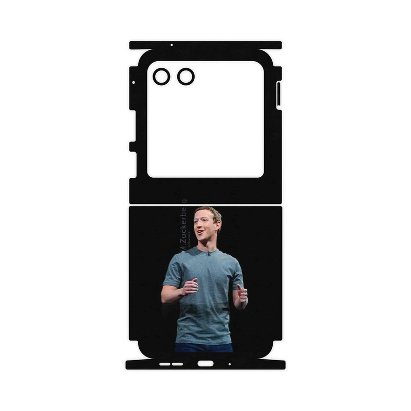 برچسب پوششی ماهوت مدل Mark_Zuckerberg-FullSkin مناسب برای گوشی موبایل موتورولا Razr 40 Ultra