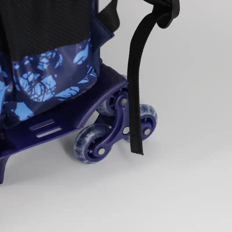 کوله پشتی چرخ دار مدل 400256 به همراه جامدادی