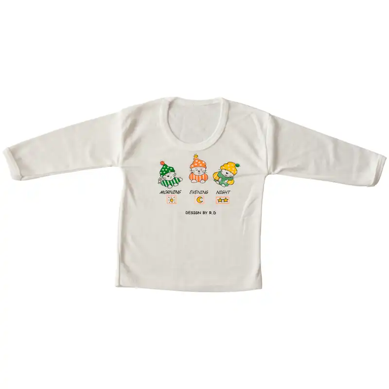 ست تی شرت و شلوار نوزادی مدل A89