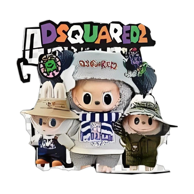 استیکر پارچه و لباس پاد آفرین مدل لبوبو کد 408