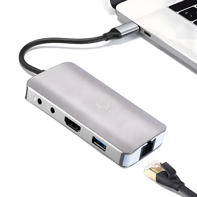 هاب 9 پورت USB-C ام اس آی مدل P210