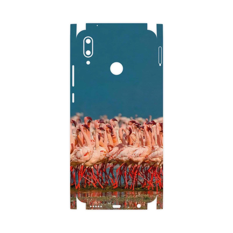 برچسب پوششی ماهوت مدل Flamingo-FullSkin مناسب برای گوشی موبایل هوآوی Y9 2019