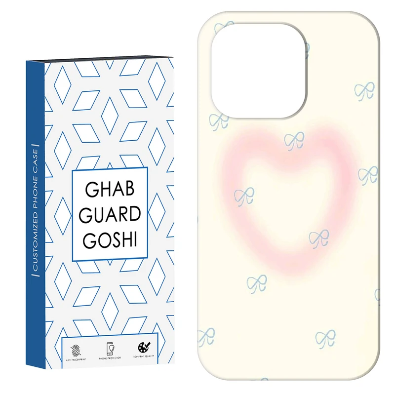 کاور قاب گارد گوشی طرح قلب کد Dimo-342 مناسب برای گوشی موبایل اپل IPHONE 15 PRO MAX   
