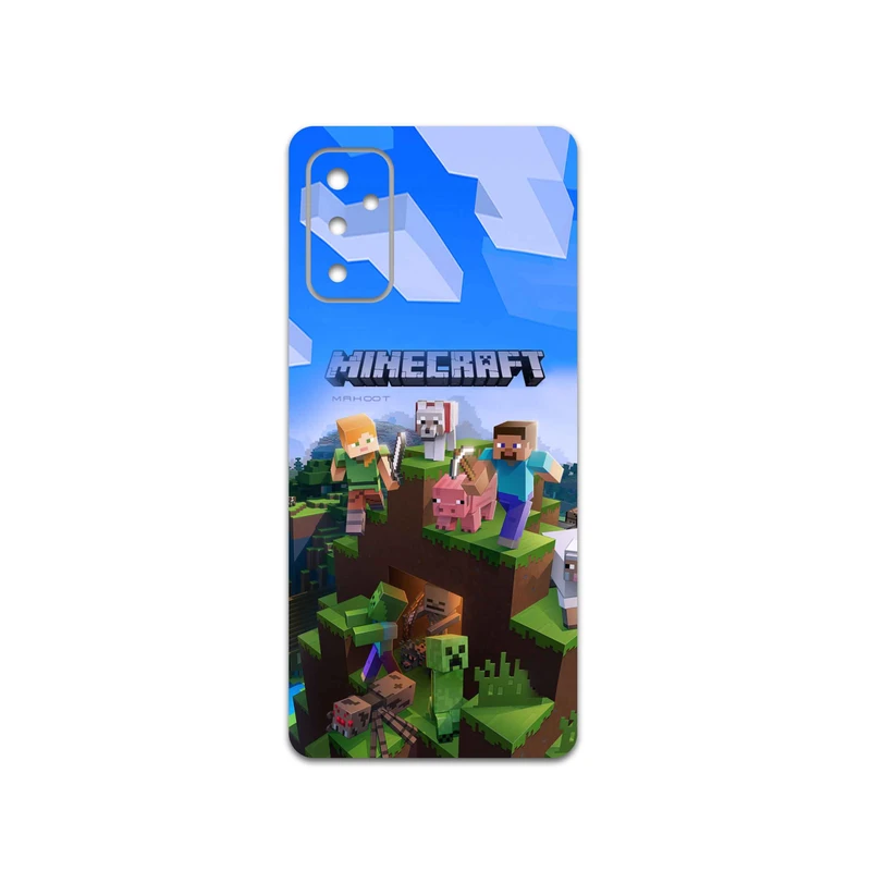 برچسب پوششی ماهوت مدل Minecraft-Game مناسب برای گوشی موبایل سامسونگ Galaxy M52 5G