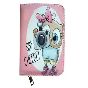 کیف پول دخترانه مدل owl-02