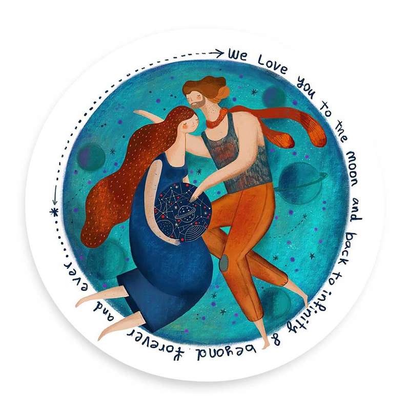 دیوارکوب طرح عشاق مدل wtb275