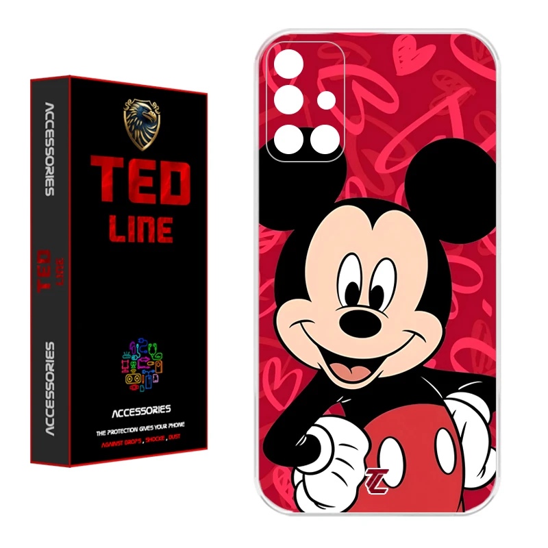 کاور تدلاین طرح میکی موس کد 1148 مناسب برای گوشی موبایل سامسونگ Galaxy A71