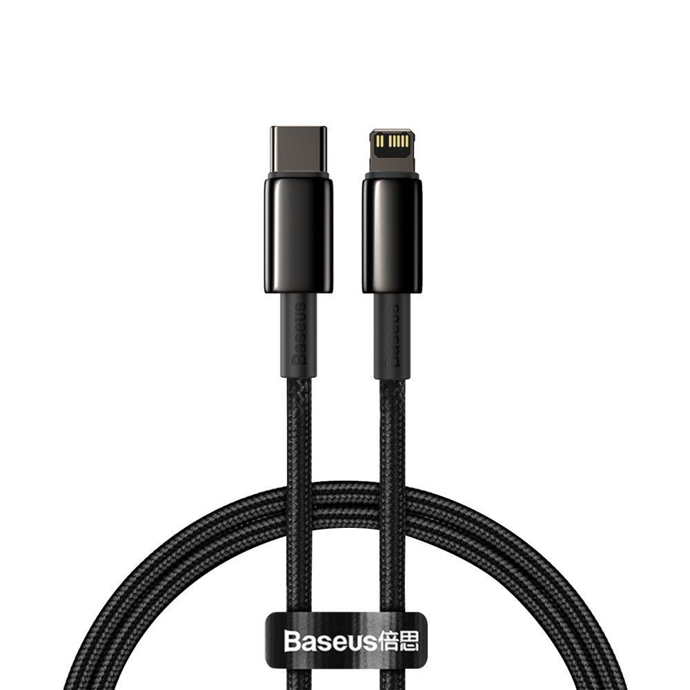 کابل USB-C به لایتنینگ باسئوس مدل 20W PD catj01 طول 1 متر