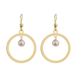 گوشواره طلا 18 عیار زنانه الن نار مدل ELN1016